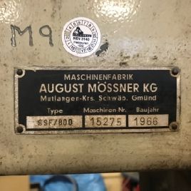 Mossner Rekord; SSF-800