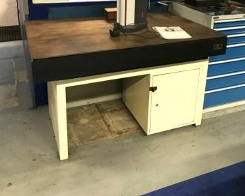 Granite plate; measuring table