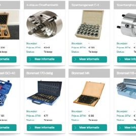 Extensive range; tools and accessories