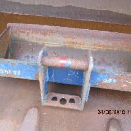 Lehnhoff grave clearing spoon rigid MG2 800mm MS01