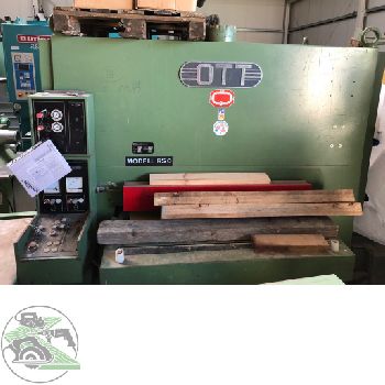Ott wide belt sander type RSO-110