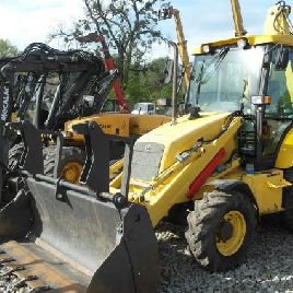 NEW HOLLAND LB110 BACKHOE LOADER CAT JCB (# 336)