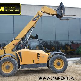 Caterpillar TH407 AG Cargador telescopios Manitou JCB