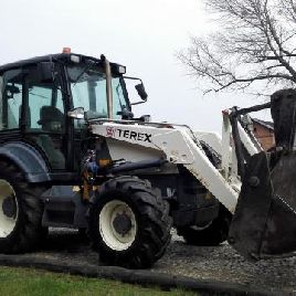 TEREX 860 BACKHOE LOADER (# 1220)