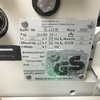10,006 Jagenberg Diana 90-1