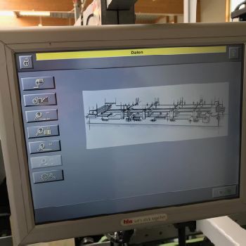 10,037 Bobst Domino 110 M II Matic