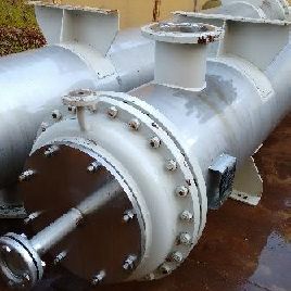 Tubo intercambiador de calor de acero inoxidable E. GESSNER AG D600-L5000 - 78m2