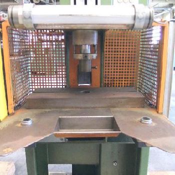 Hydraulic single column table press HANS SCHOEN FES / C5