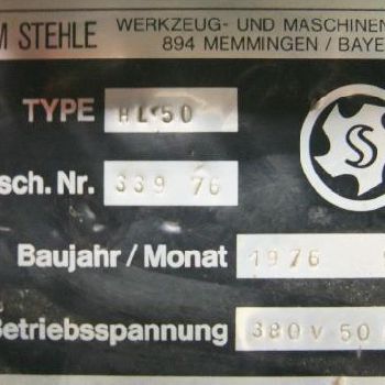 Tool grinder STEHLE HL 50