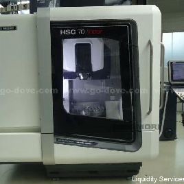 DMG 'HSC 70 Linear高速铣削中心