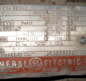 68493 ELECTRIC MOTORS