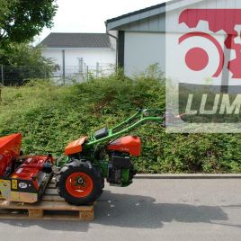 Agria 5500 KL Grizzly Premium with 75cm rotary harrow + seed box turf TOP !!!