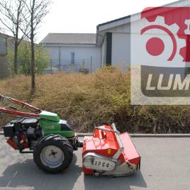 Rapid Euro 4 20HP Hydro implement carrier with 100cm Lipco flail mower