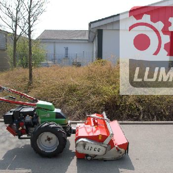 Rapid Euro 4 20HP Hydro implement carrier with 100cm Lipco flail mower