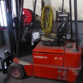 FENWICK E15 ELECTRIC ELEVATOR TROLLEY