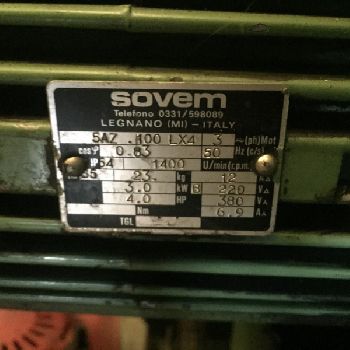 FRESA REMAC 101 DISPLAYED