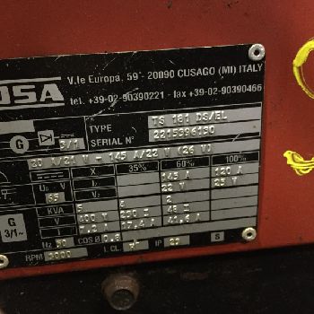 MOSA TS181 DS / EL MOTOR WELDING MACHINE (9)