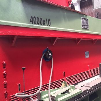 MINIMUM HYDRAULIC SHEAR 4000 X 10