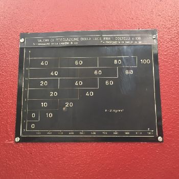 CESOIA VERRINA IDRAULICA 4000 X 20