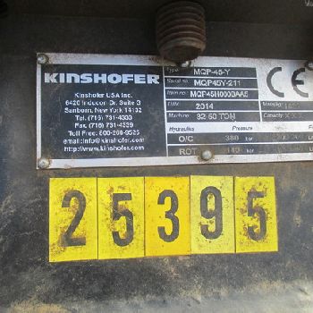 2015 Kinshofer MQP45Y