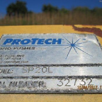 2009 Pro-Tech Sno Pusher SP20L