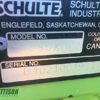 2012 Schulte SDX-102