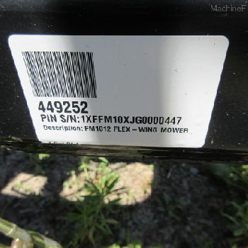 2016 Frontier FM1012R