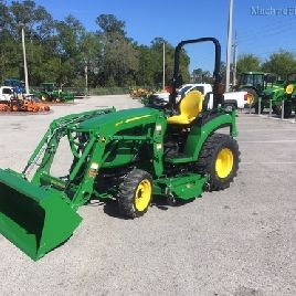 2019 John Deere 2038R w/ BELLY MOWER