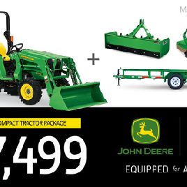 2018 John Deere 3038E