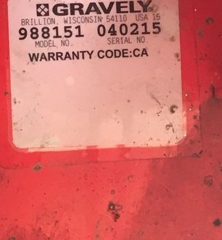 2016 Gravely Pro-Walk 36G