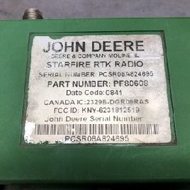 Radio John Deere 900 MHZ RTK 2008