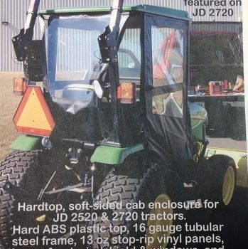 2017 Original Tractor Cab OTC 11746 cab for 2520, 2720, 2032R tractors