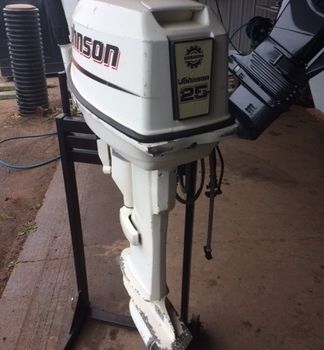 2004 Johnson 25 HP