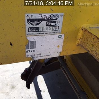 2016 Superior Broom DT80J