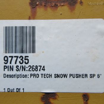 2005 Pro-Tech Sno Pusher SP06S