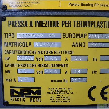 NUOVA PLASTIC METAL MULTI POWER 80 In 6384