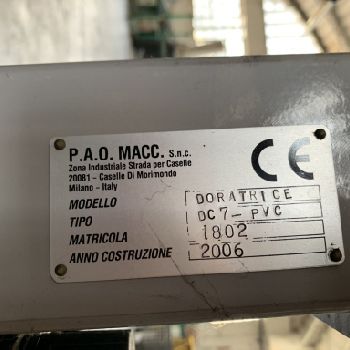 P.A.O. MACC. DC7/PVC Es 7755