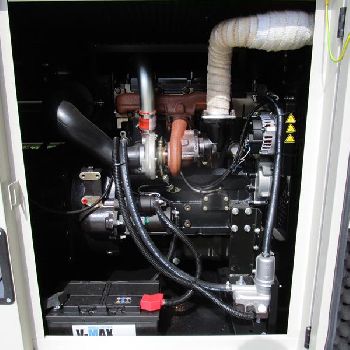 PERKINS STAMFORD 80 kVA Emergency generator - G17080814