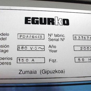 DOUBLE PROGRAMMABLE PROFILE EGURKO MOD PDA-64/3