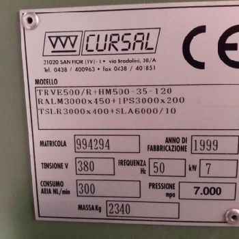 CURSAL OPTIMIZING TRIMMER SAW