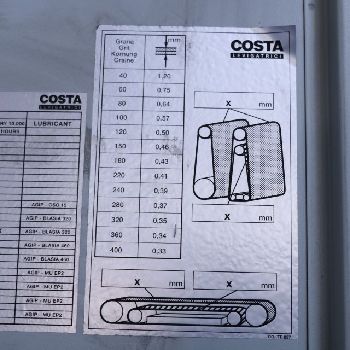 SOLDER COSTA MOD ACCT 1150 R + R + P
