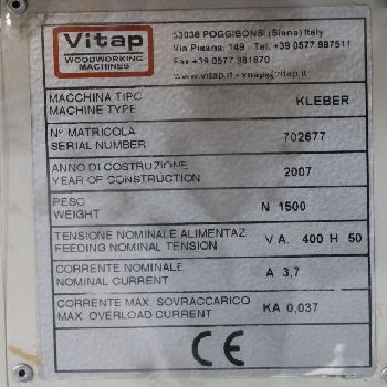 CURVOS VITAP MOD KLEBER 120 FILTER