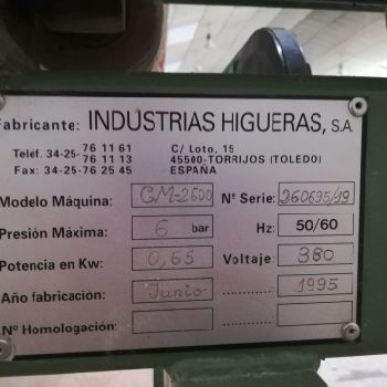 CIGARETTE MOLDING LOADER MOD CM-2600