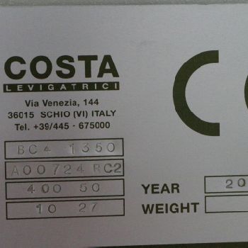 SUPERIOR AND LOWER POLISHING SANDER BRUSHES COSTA MOD BC4