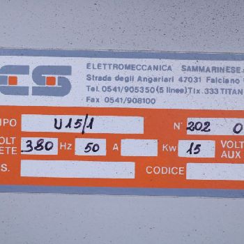 CNC MORBIDELLI MOD U26