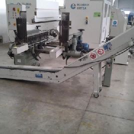 FRIULMAC CHARGER DOUBLE CUTTING WITH OVERCOMING CONVEYOR BELT