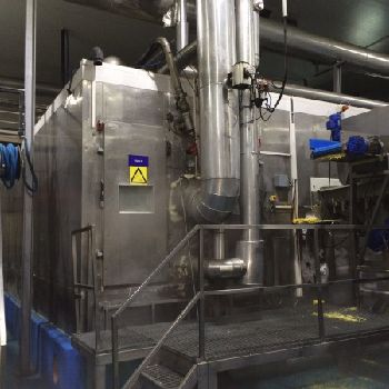 Freezing tunnel IQF Frigoscandia MX92