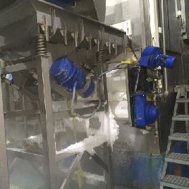 Freezing tunnel IQF Frigoscandia MX92