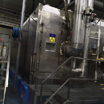 Freezing tunnel IQF Frigoscandia MX92