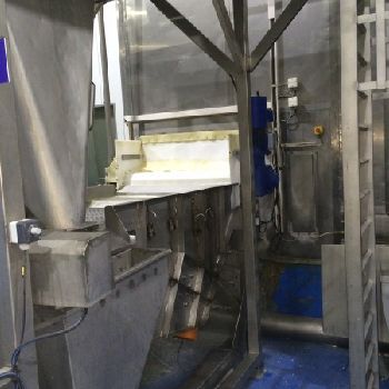 Freezing tunnel IQF Frigoscandia MX92